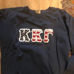 Kappa Kappa Gamma American Flag Sweatshirt
